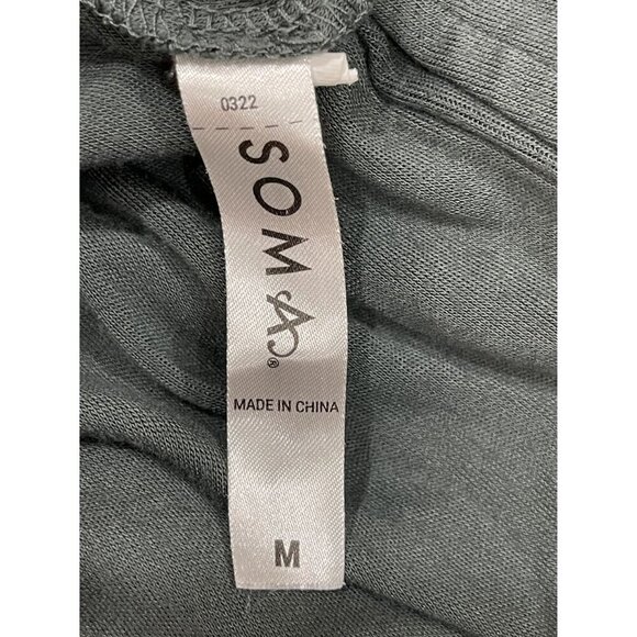 Soma Wide-Leg Pull-On Lounge Pants with‎ pockets Large ankle slit - Picture 8 of 9